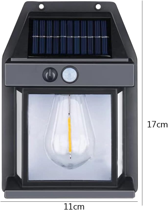 Lampada da Parete con Lampadina stile Lanterna