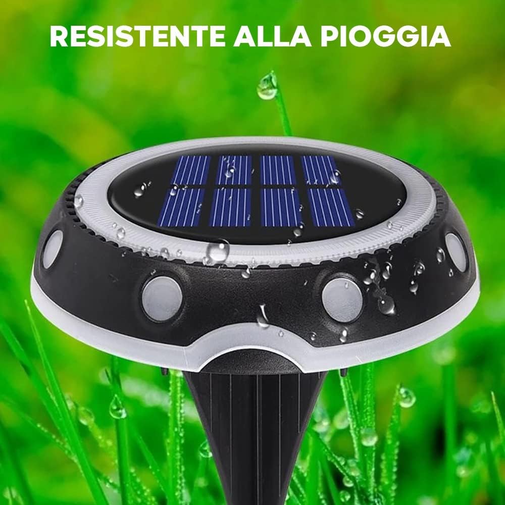 Faretto Solare RGB Da Terreno