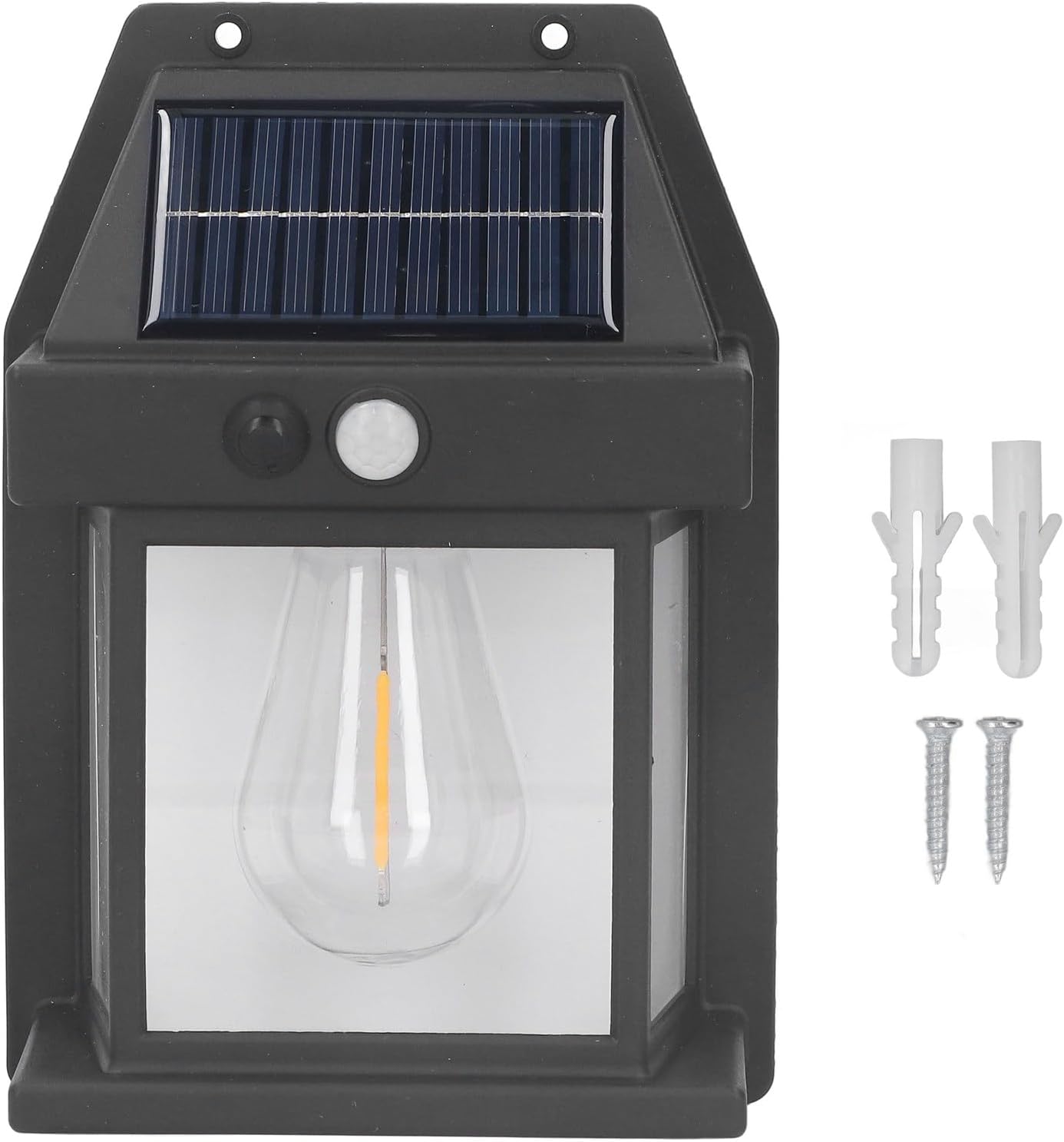 Lampada da parete ad interazione solare