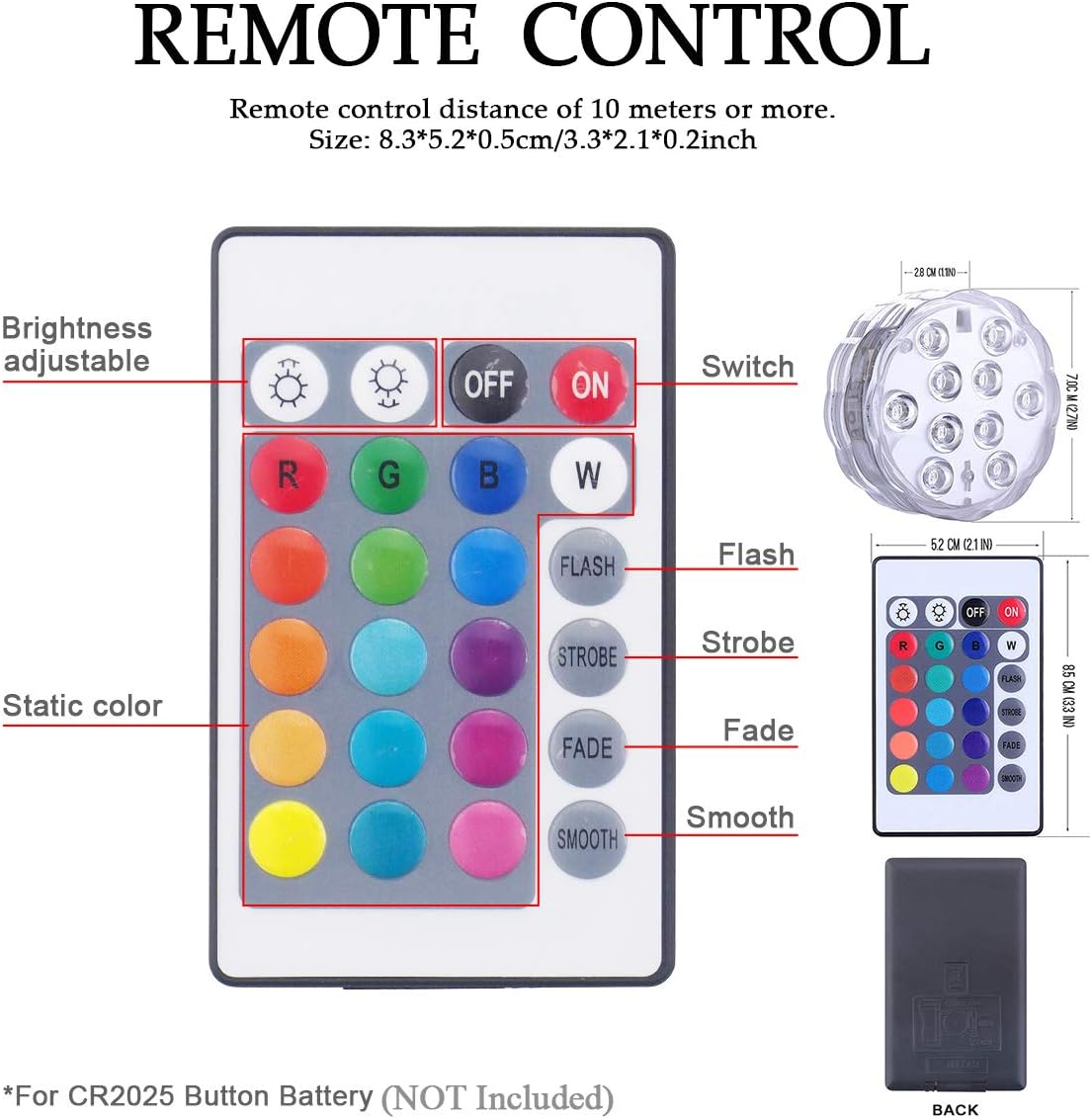 Faretto RGB Sommergibile