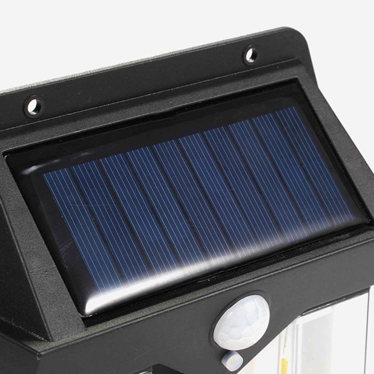 Applique Solare Con Sensore Di Movimento Da Muro e Doppia Lampada