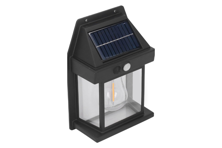 Lampada da parete ad interazione solare