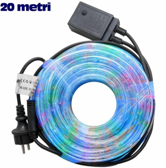Tubo Luminoso a LED 20M luce RGB
