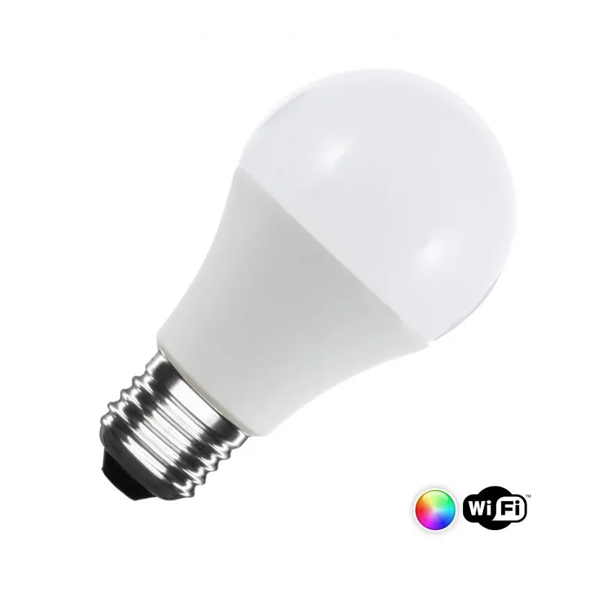 Lampadina LED RGB Wi-Fi con controllo vocale Alexa e Google Home Assistant