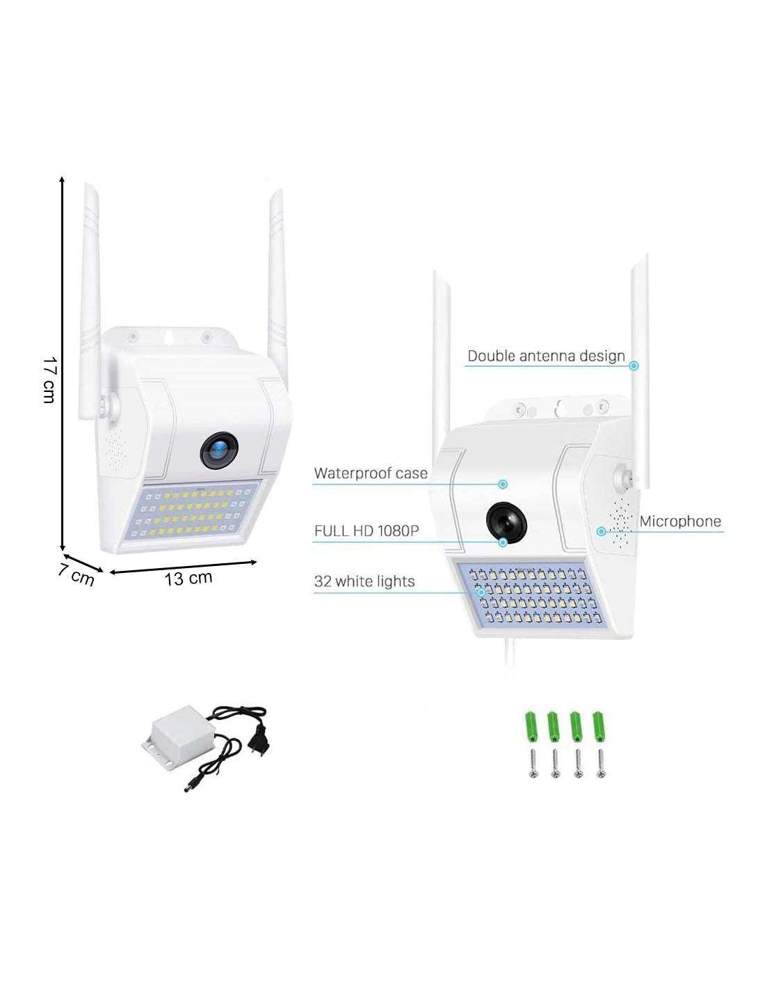 Telecamera di Sicurezza LED