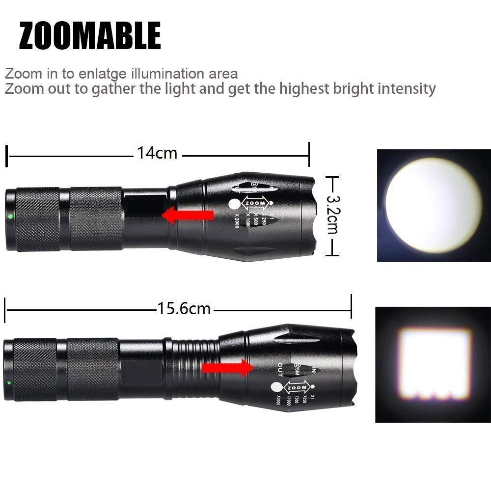 Torcia Led ricaricabile