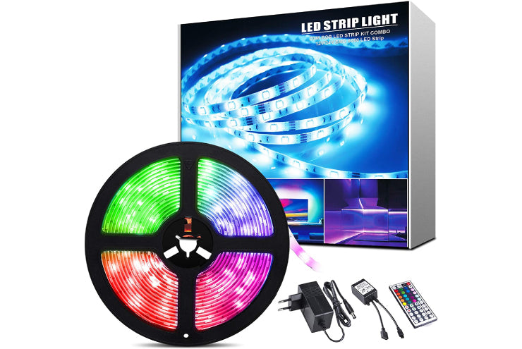 Striscia LED RGB regolabile per interni ed esterni