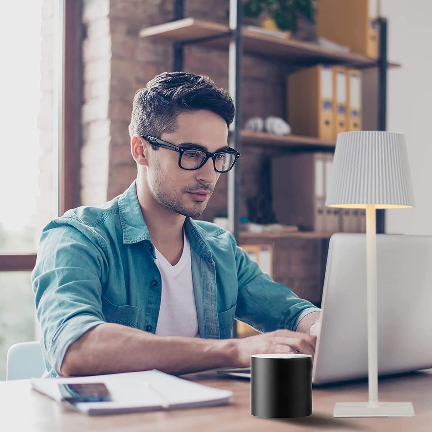 Lampada Touch LED rigata