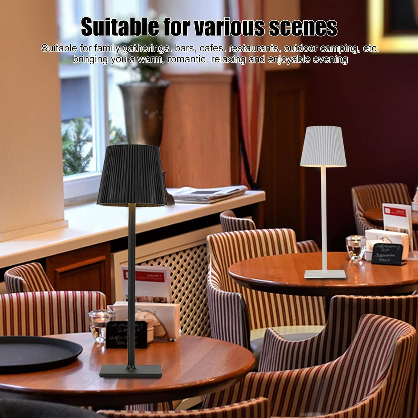 Lampada Touch LED rigata
