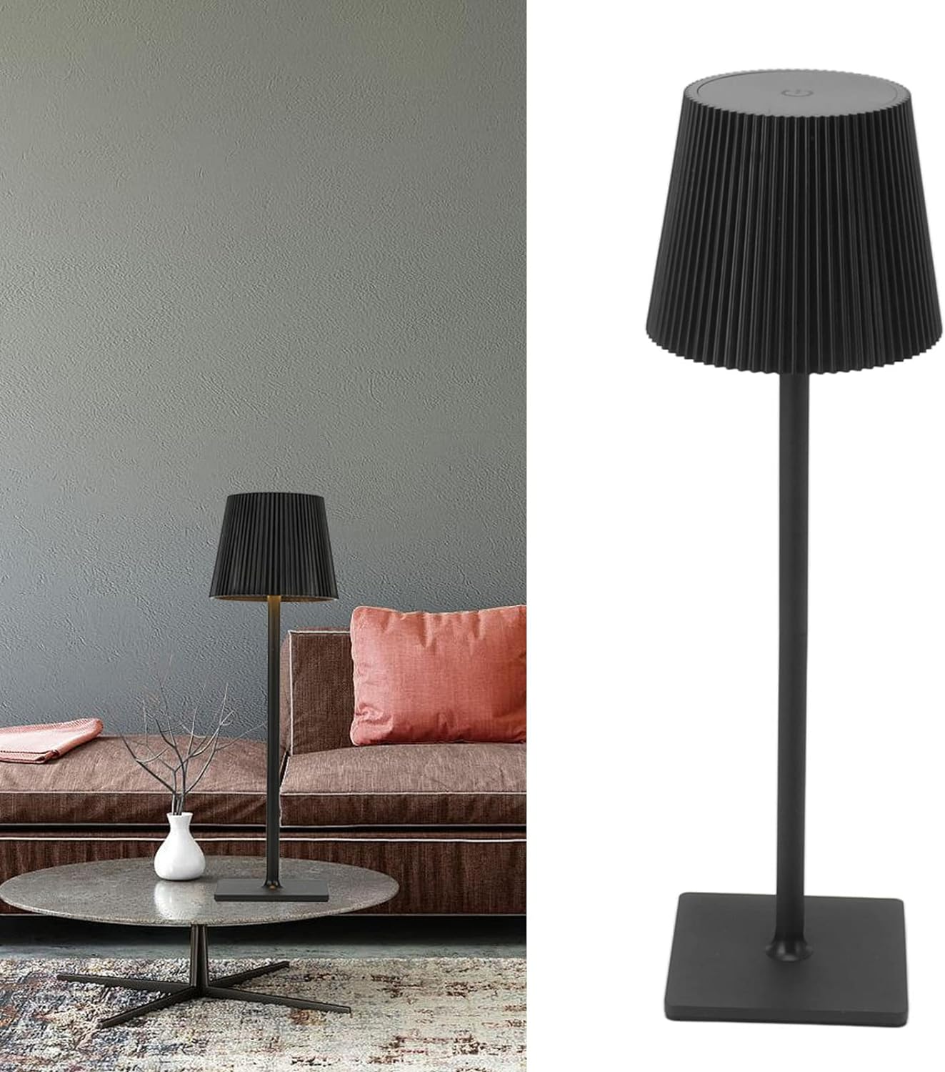 Lampada Touch LED rigata