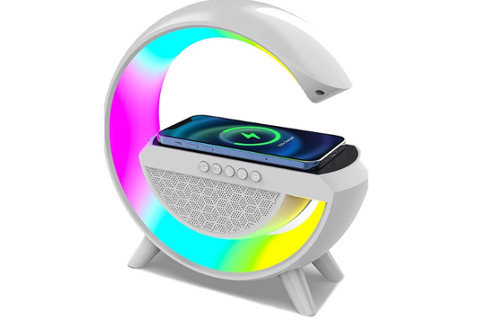 Lampada Ricarica Wireless LED Bluetooth