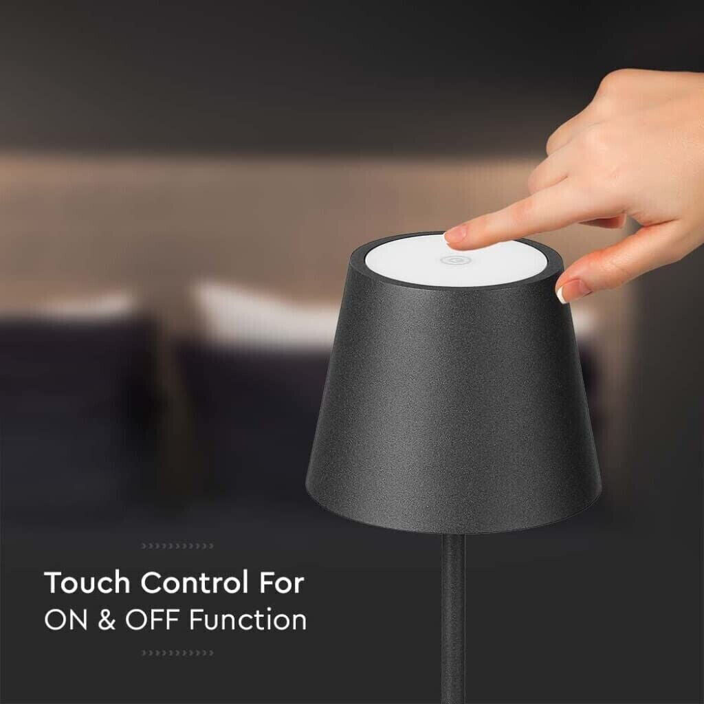 Lampada LED da scrivania in metallo con Touch Control